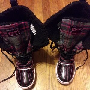Ecko red woman's boots